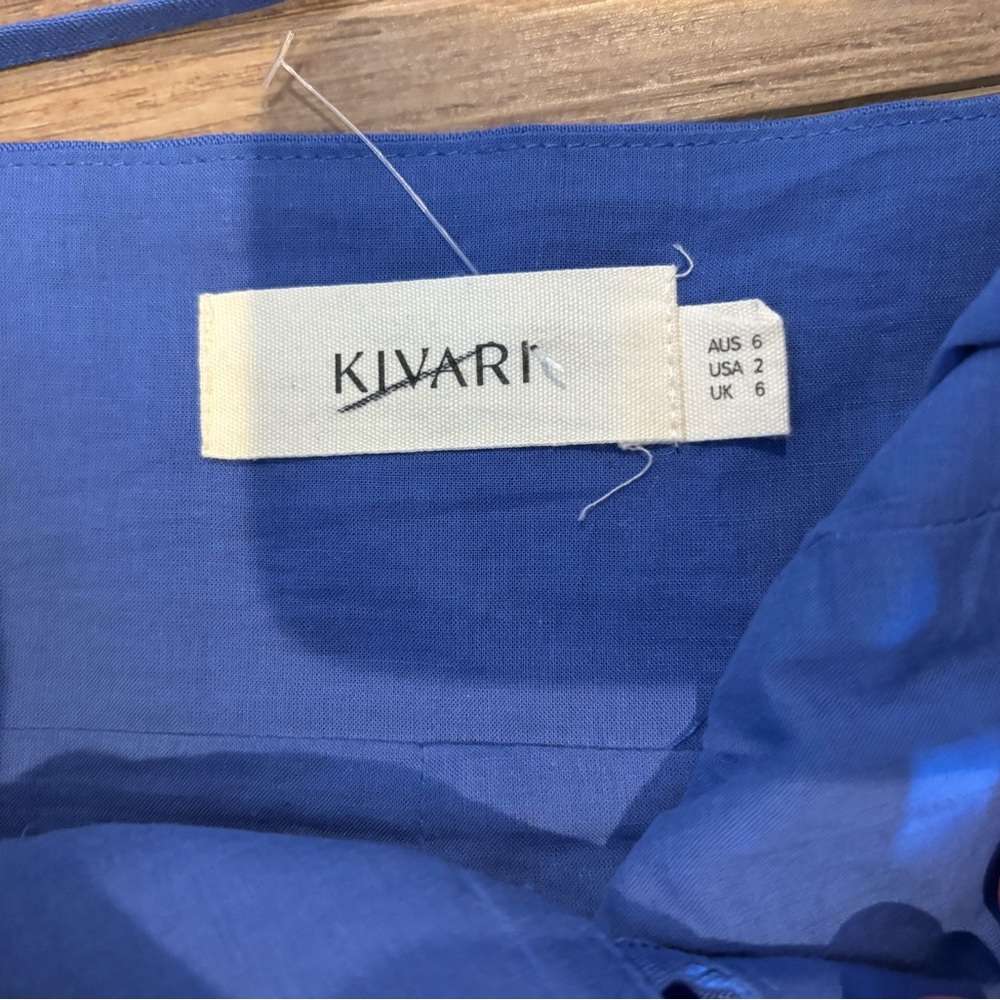 Kivari Royal Blue Maxi Dress - Picture 2 of 4